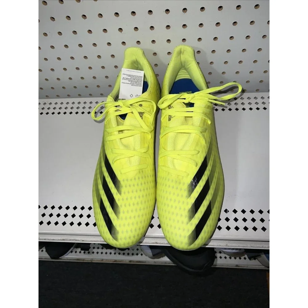 Adidas X Ghosted.3 FG Mens Soccer Cleats Size 13 Neon Green Black FW6948